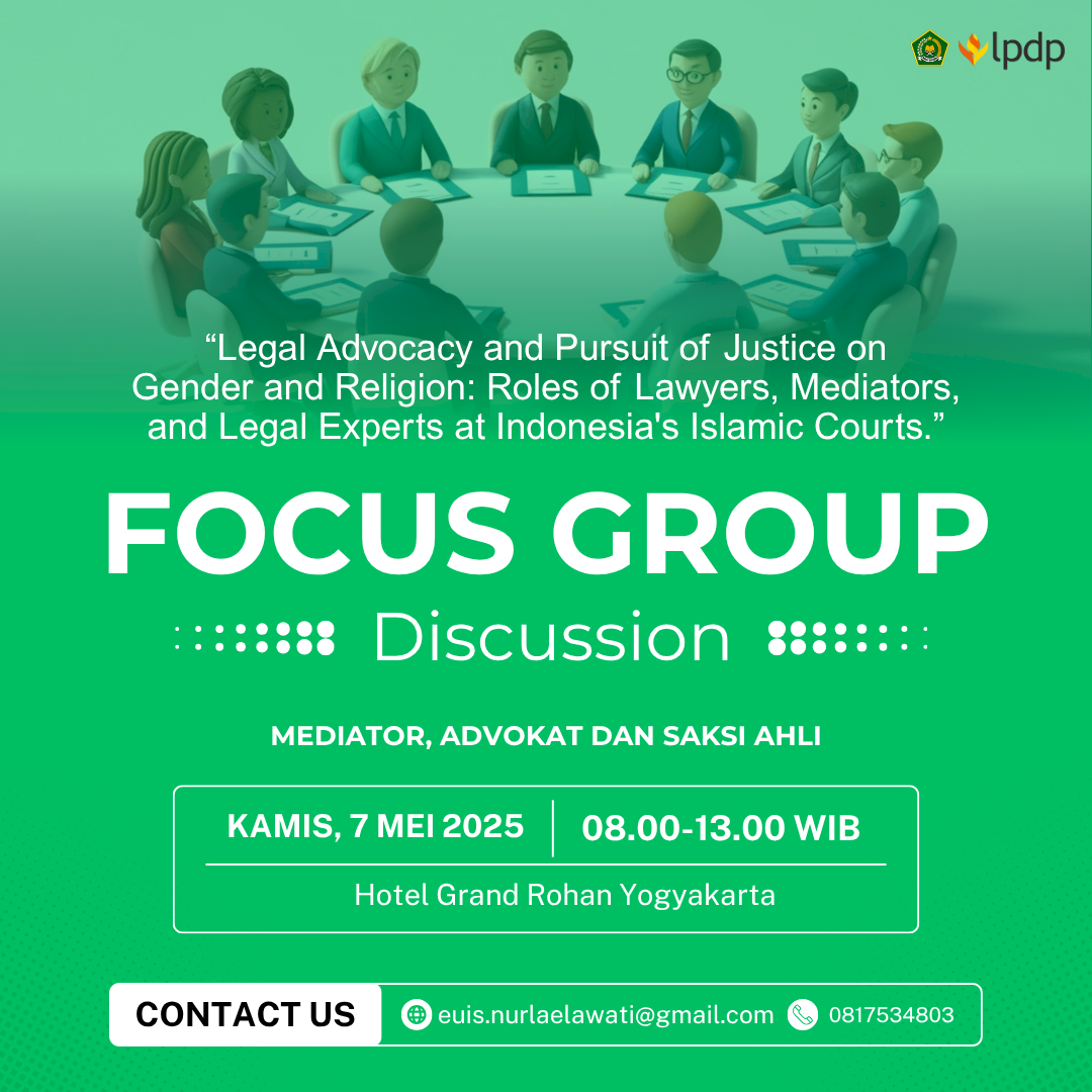 Focus Group Discussion (FGD) MoRA The AIR Funds (Ministry of Religious Affairs - The Academic Indonesia Research)