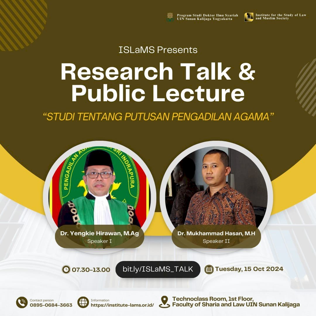 Research Talk and Public Lecture