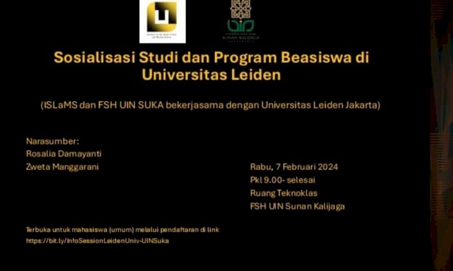 Sosialisasi Beasiswa dan Studi di Leiden Unversity