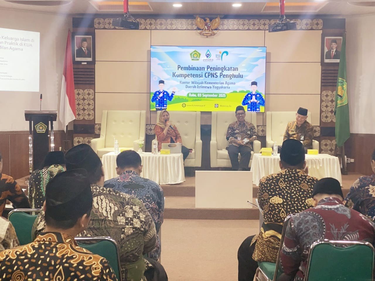 Direktur ISLaMS Jadi Pemateri Kunci dalam Pembekalan CPNS Penghulu Kanwil Kemenag DIY