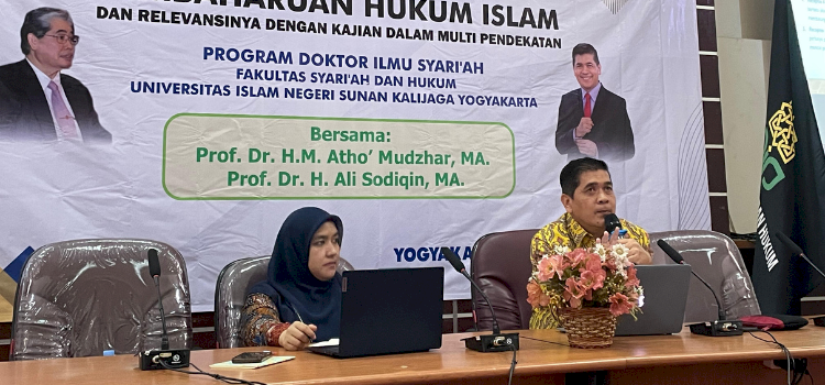 Kuliah Umum ISLaMS dan FSH UIN Sunan Kalijaga, Bahas Pembaruan dan Relevansinya dengan Kajian dalam Ragam Pendekatan